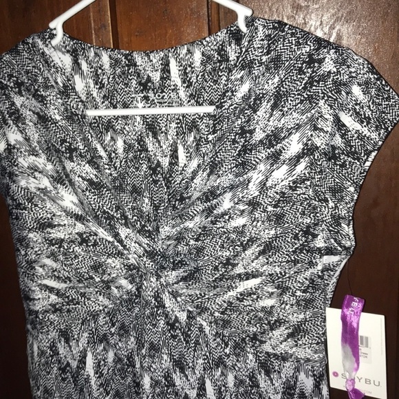 NWT SOYBU Patterned Dress - Picture 5 of 12